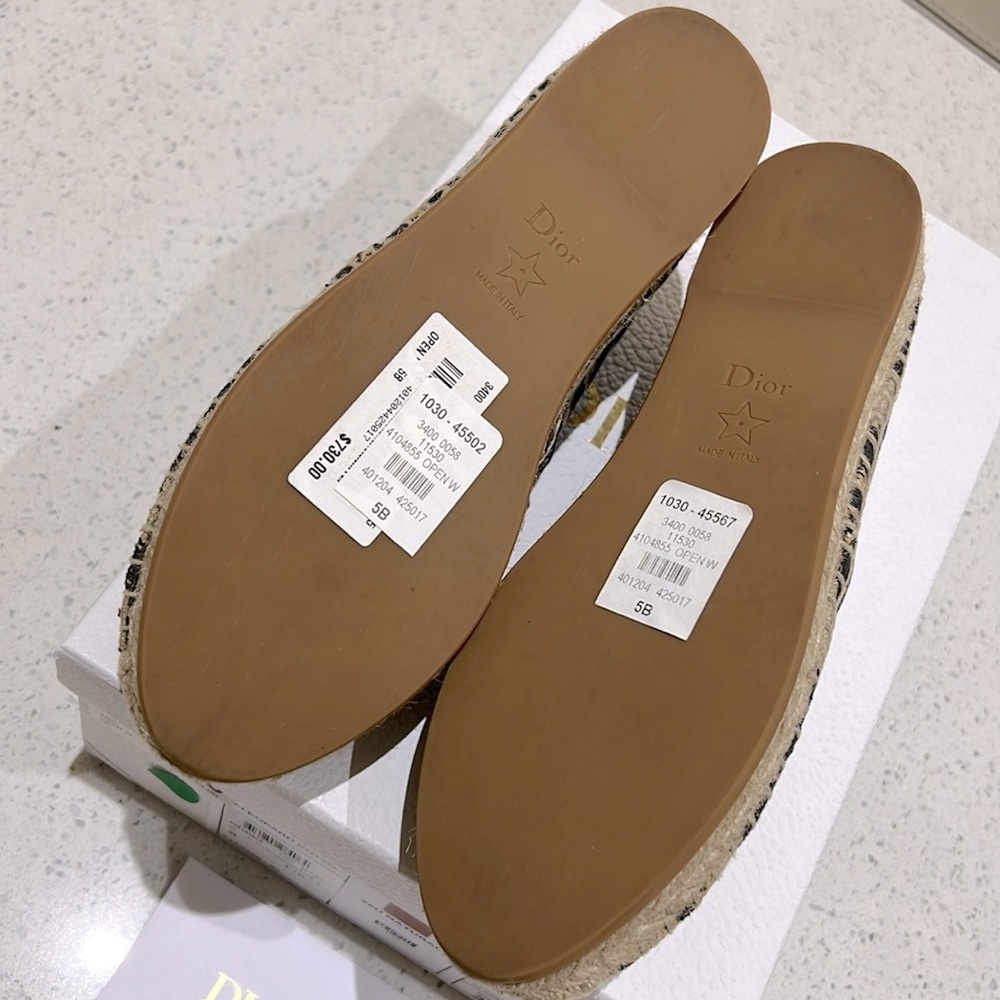 Dior Granville Natural Espadrille - Picture 9 of 16